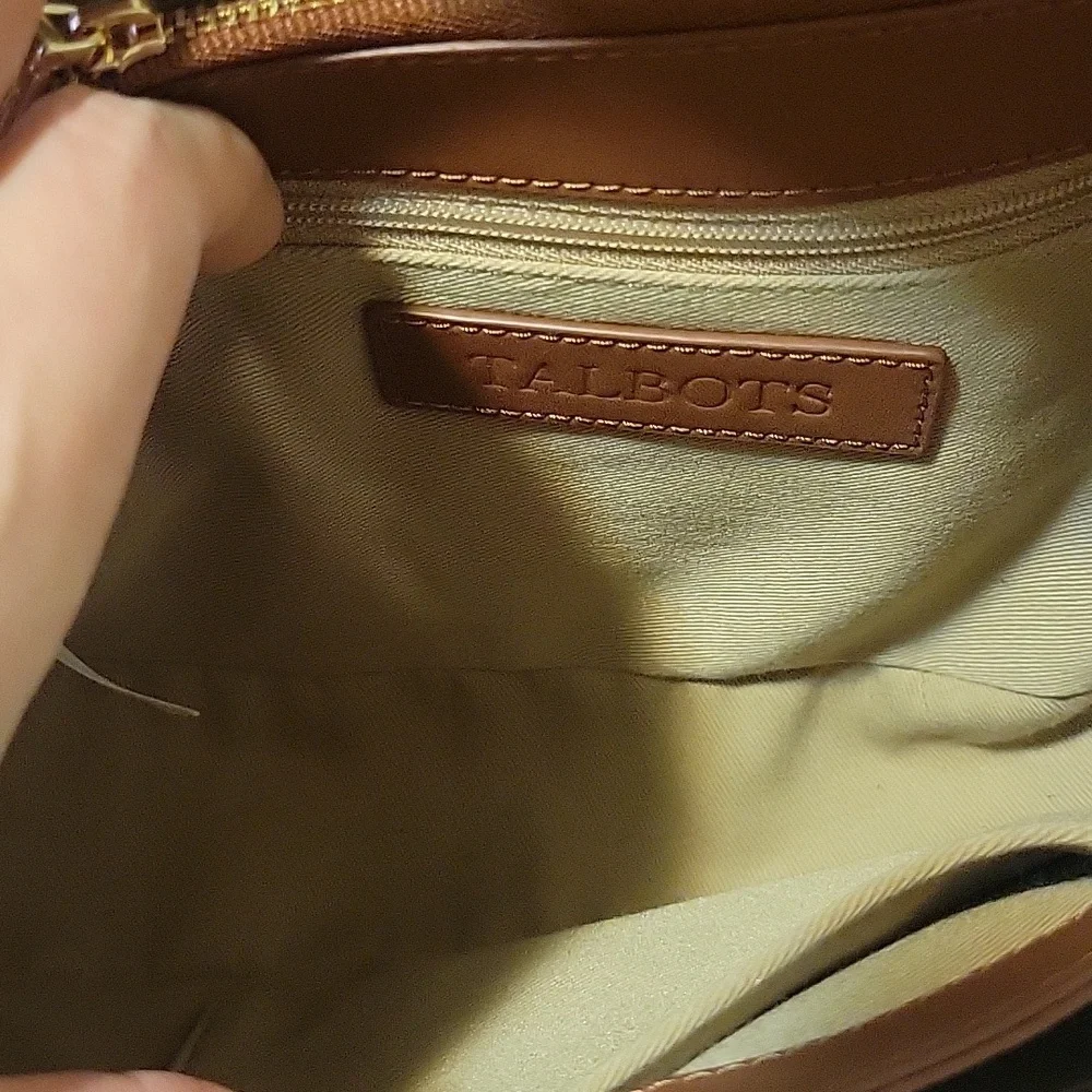 Talbots Saddle Purse - Picture 6 of 9